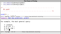 Prolog development with GNU Emacs